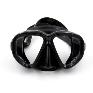 Buy Aropec Mirror Silicone Dive Mask Black/Silver online at
